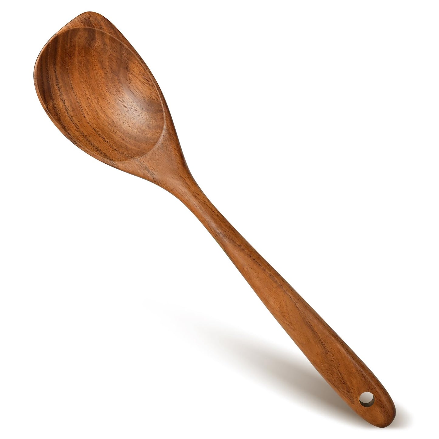 ICSTI Premium Teak Wooden Spoons for Cooking