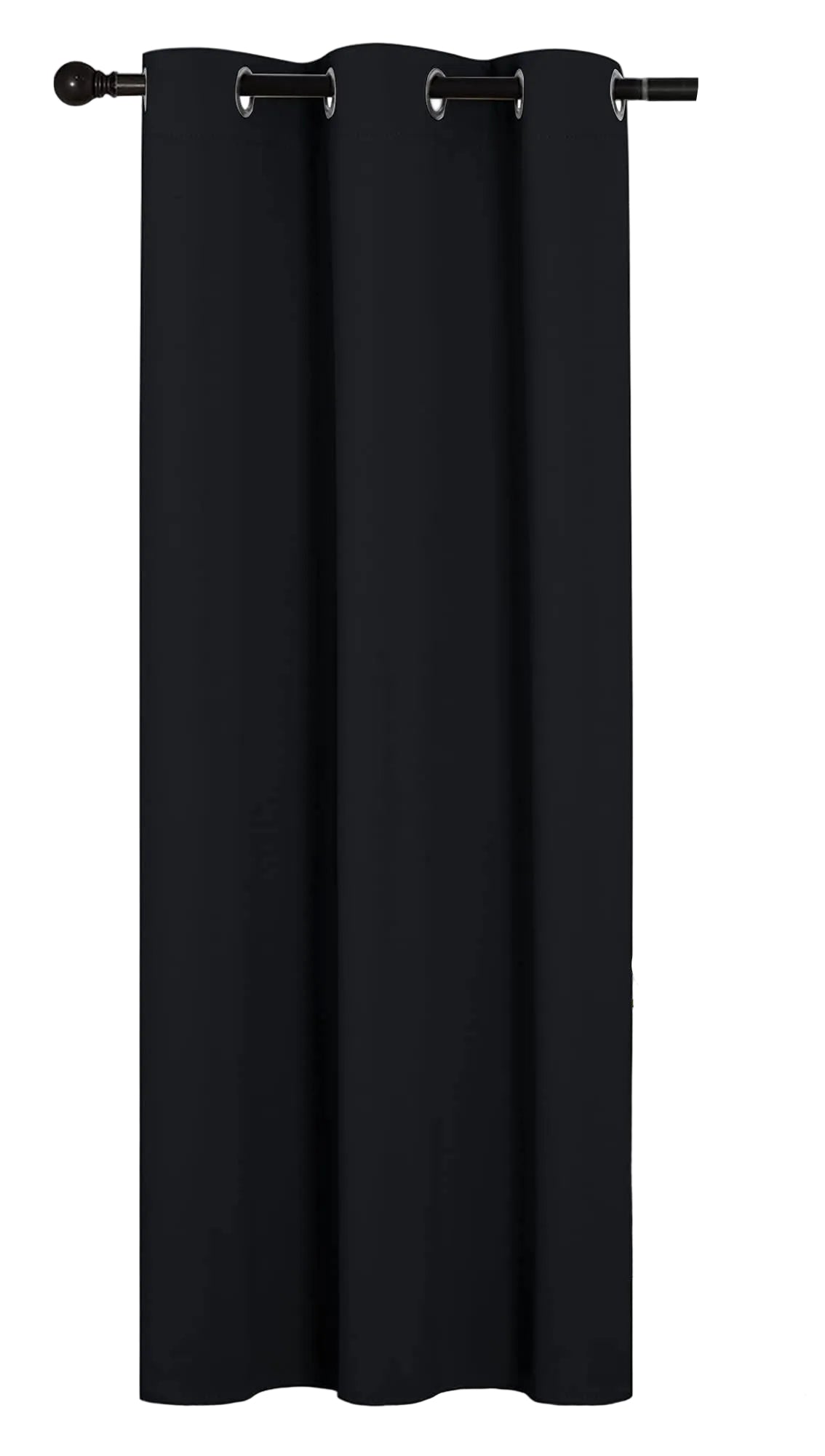 NICETOWN Thermal Insulated Solid Grommet Blackout Curtains - 2 Panels - 107cm × 160cm