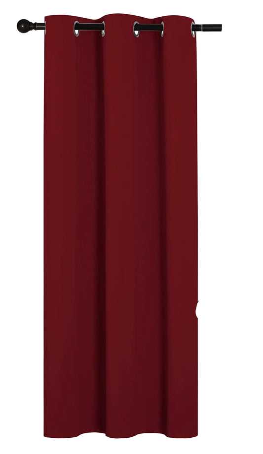 NICETOWN Thermal Insulated Solid Grommet Blackout Curtains - 2 Panels - 107cm × 160cm