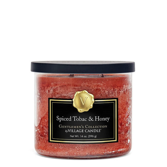 Village Candle 3-Wick Bowl - 397g - Gentlemen's Collection - 50 Hour Burn