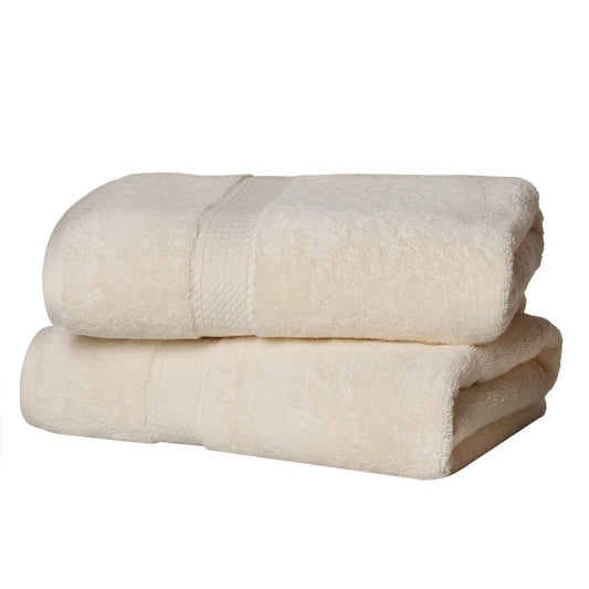 Superior Egyptian Cotton Pile Bath Towel Set of 2