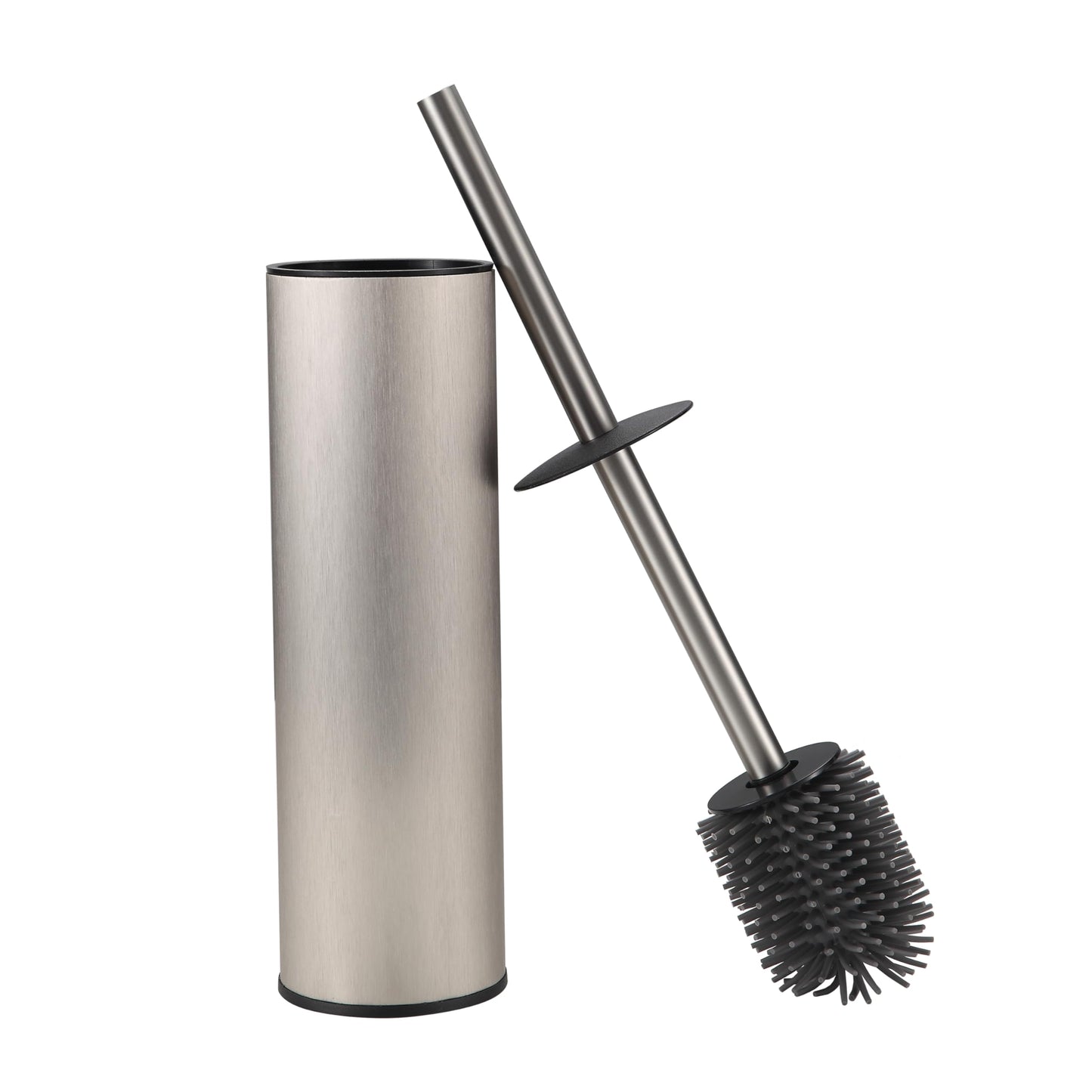 KLDKLD Toilet Brush & Holder Set - Premium Aluminium - Freestanding