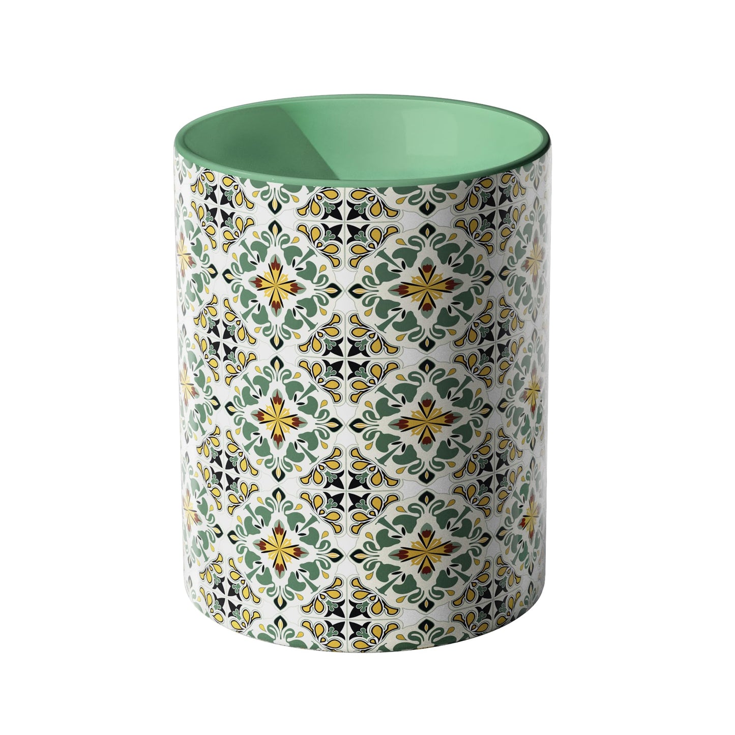 Taxenxar Ceramic Kitchen Utensil Holder - Green