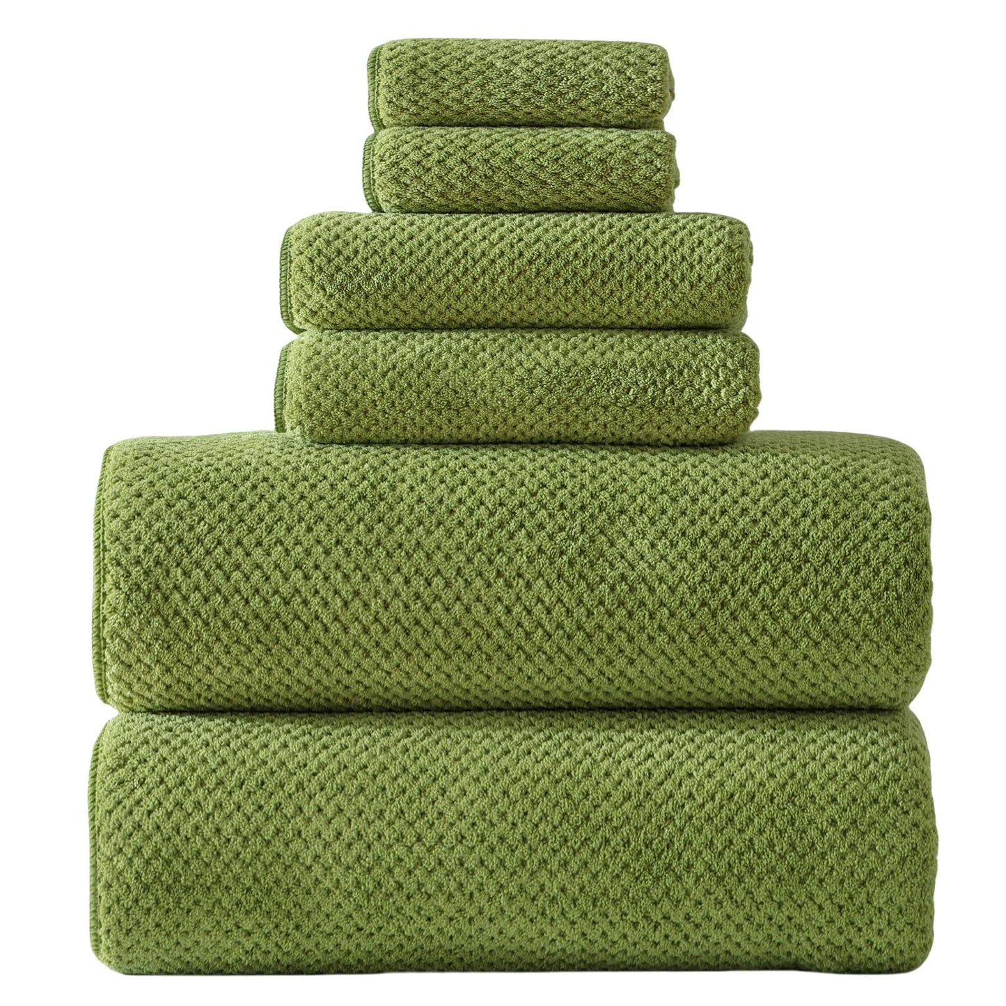Akzpe Bath Sheets Towels - 102cm × 203cm - Oversized Extra Large Luxury - 6-Piece Set