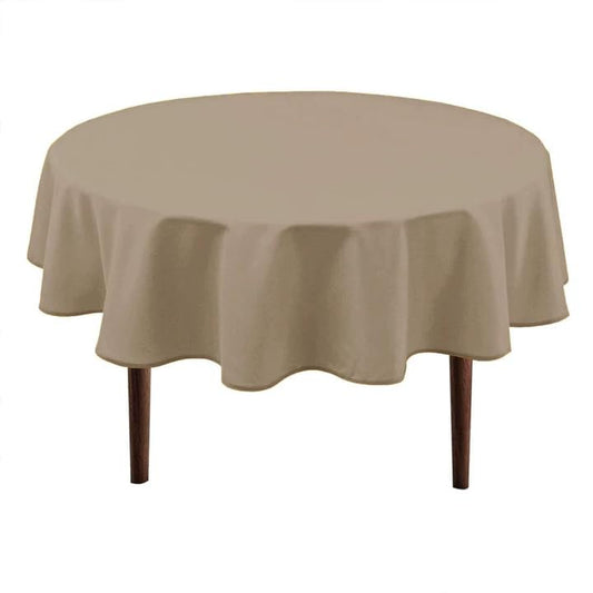 Hiasan Round Tablecloth - Waterproof Stain-Resistant Polyester Fabric