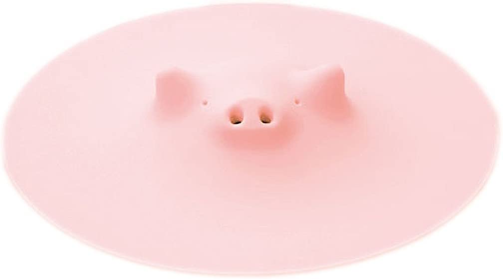 Marna K092P Pig Dropping Lid - 17.5cm - Silicone Pink