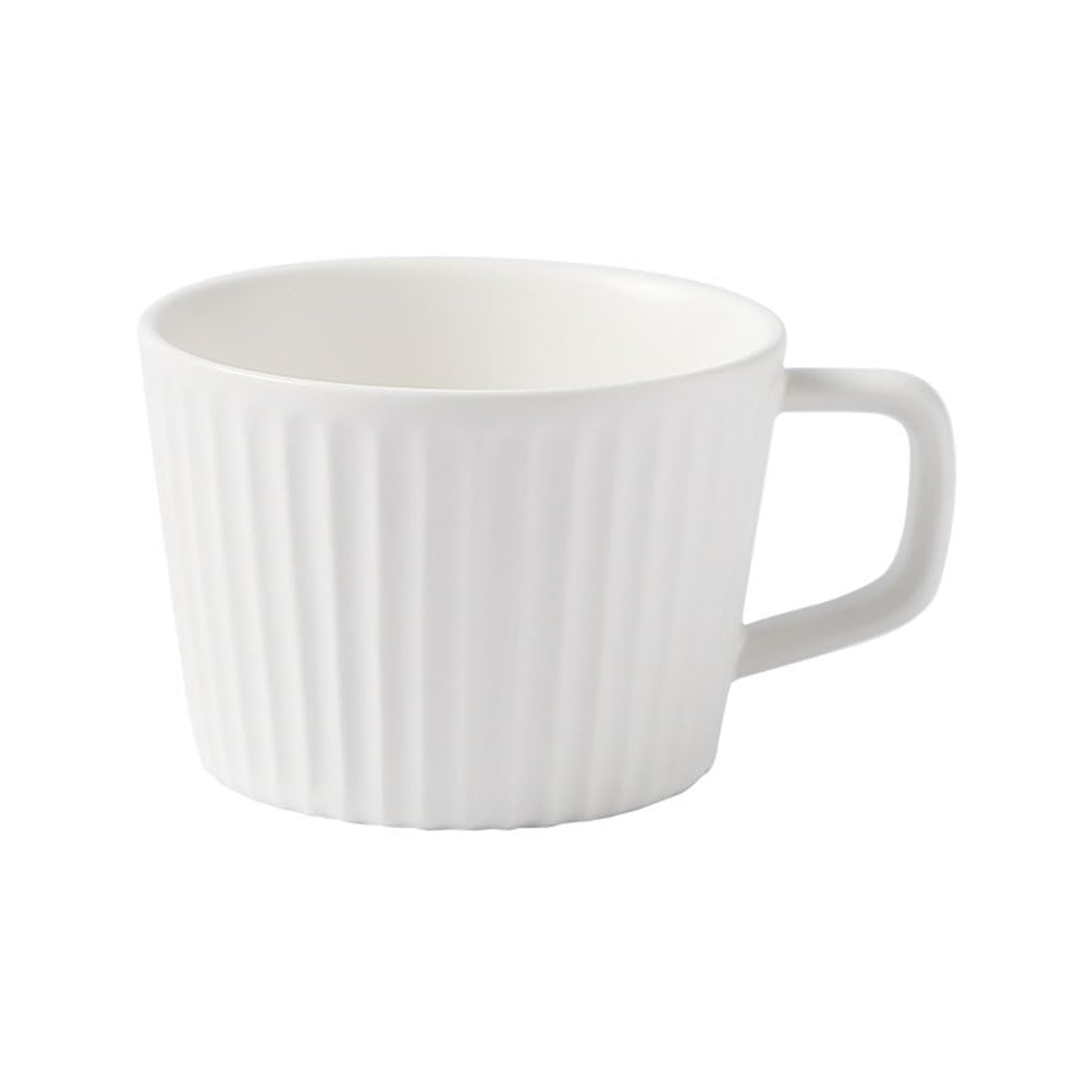 wongwongcat Simple Ceramic Coffee Cup - Vertical Stripes