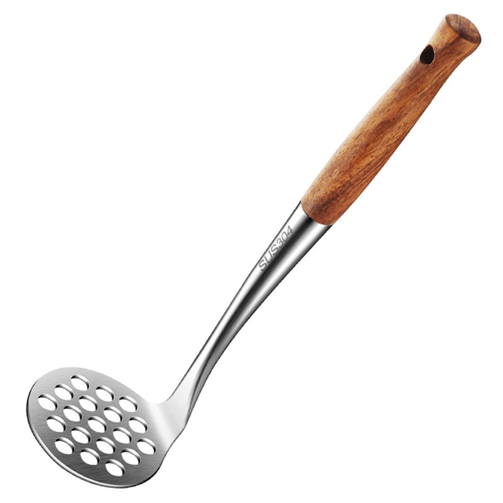 FDEYIQ Avocado Masher Stainless Steel Small - 22cm