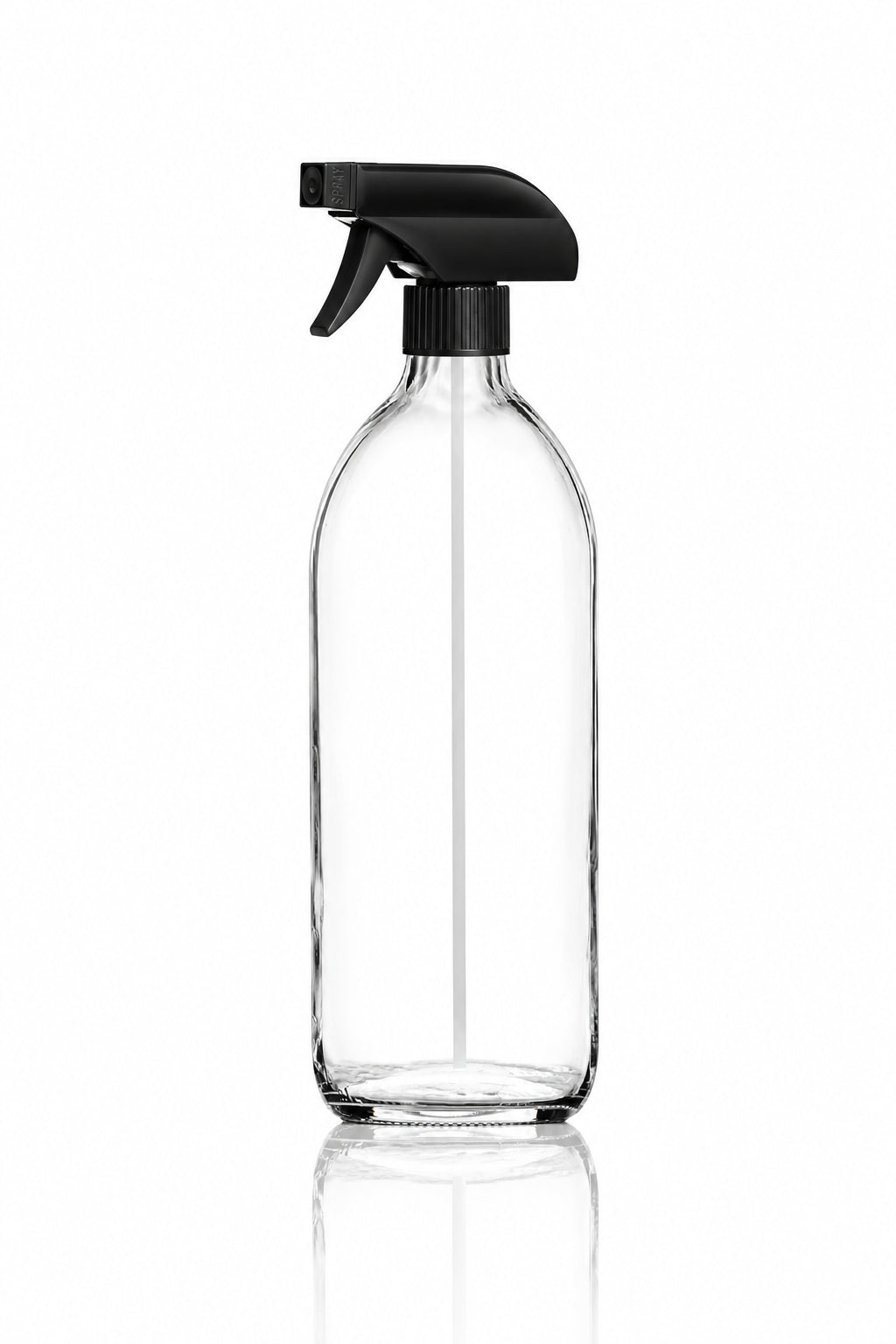 Clear Glass Trigger Spray Bottle | 500 ml | BPA-Free & Refillable