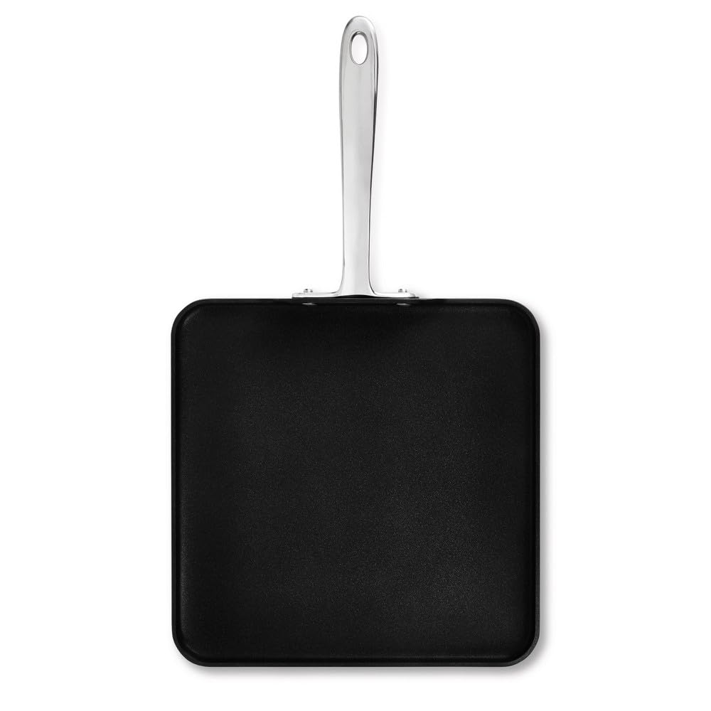 All-Clad HA1 Hard Anodised Nonstick Griddle - 28cm x 28cm - Black