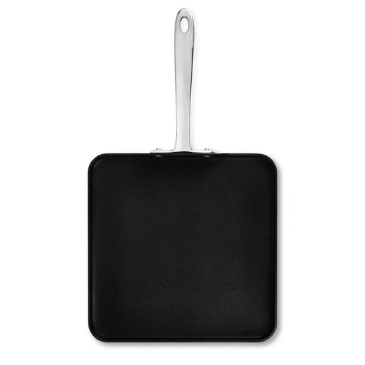 All-Clad HA1 Hard Anodised Nonstick Griddle - 28cm x 28cm - Black