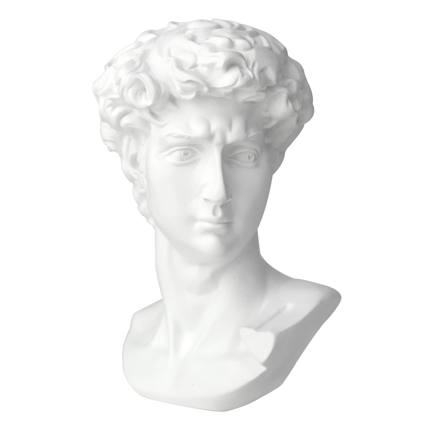 Norrclp 28cm Greek Statue of David - Classic Roman Bust Greek Mythology Sculpture for Home Décor