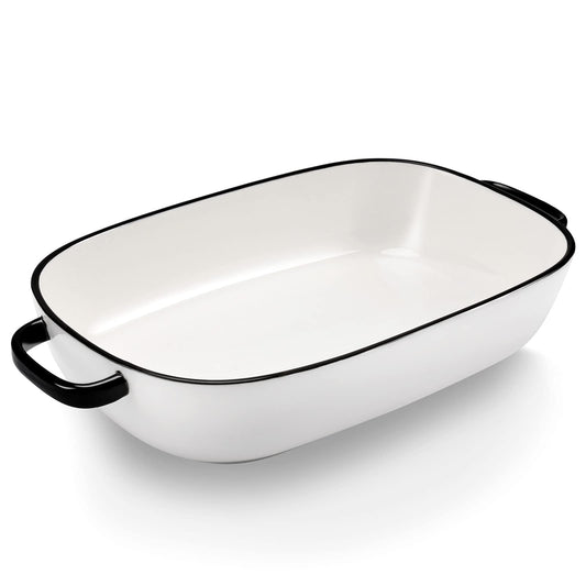 Roeveca 5.7L Large Rectangular Baking Dish - 41cm × 28cm - White