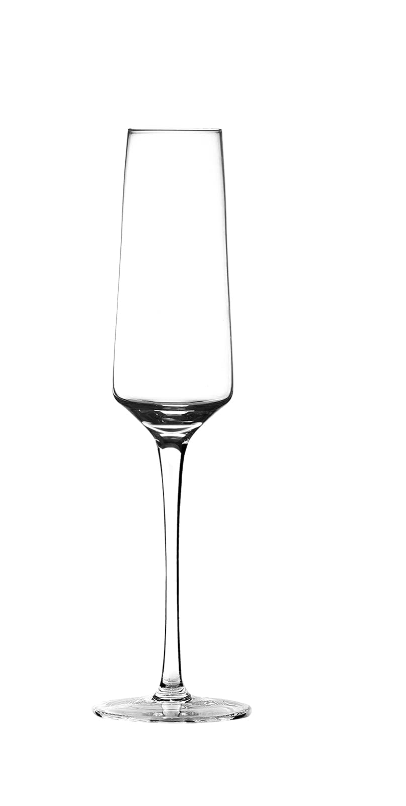 BACLIFE Champagne Flutes - Hand Blown Elegant Champagne Glasses Set of 6 - 220ml