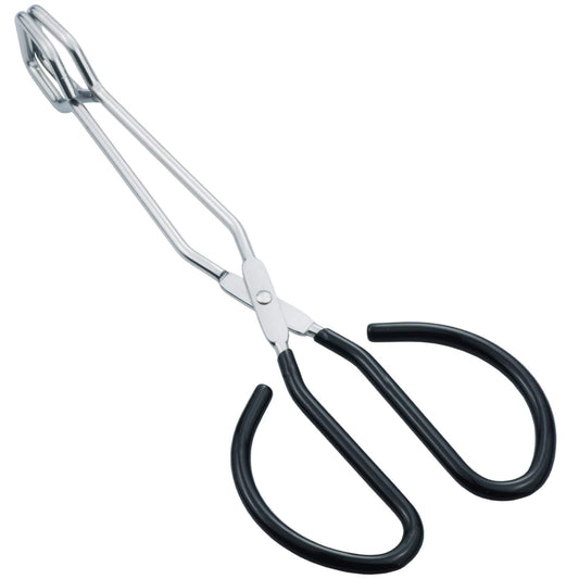 HINMA Kitchen Scissor Tongs - Stainless Steel - 25cm