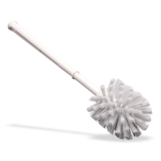 Sparta Flo-Pac Toilet Bowl Brush - 28cm - Heavy Duty - Commercial Grade - White