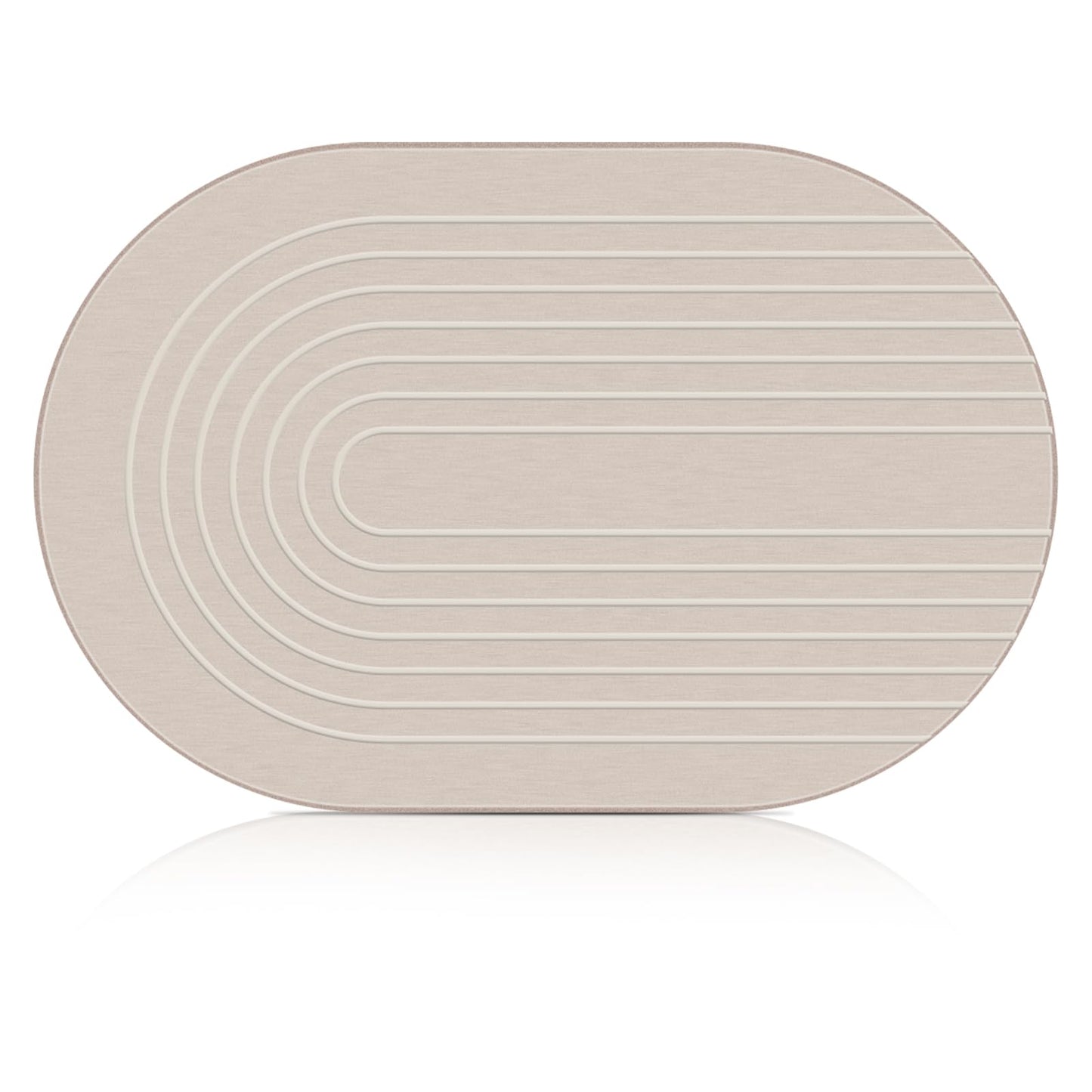 Elfcool Stone Bath Mat - Diatomaceous Earth - 60cm × 39cm