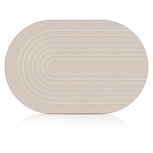 Elfcool Stone Bath Mat - Diatomaceous Earth - 60cm × 39cm