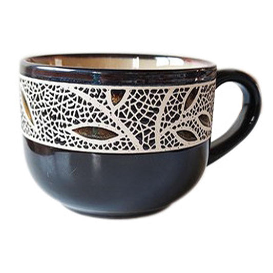 CROMIITSM Extra Large Porcelain Coffee Mug - 680ml