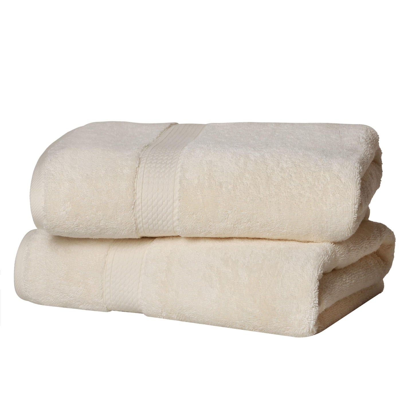 Superior Egyptian Cotton Pile Bath Towel Set of 2