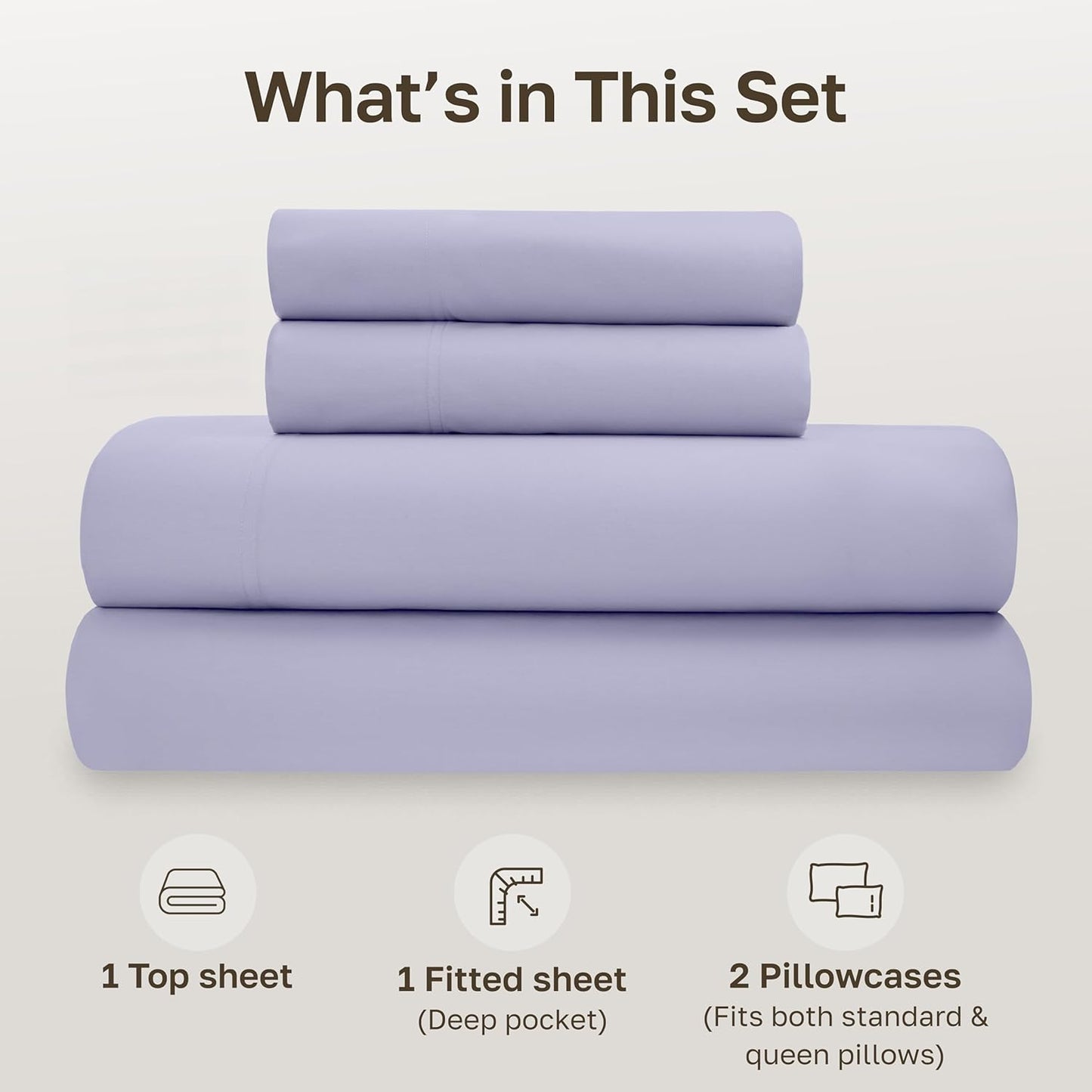 California Design Den 100% Organic Cotton Sheets for Queen Size Bed, Deep Pockets, Percale Sheets Queen, GOTS Certified, Soft Cooling Sheets, 4 Piece Bed Sheets Queen Sheet Set, White Sheets