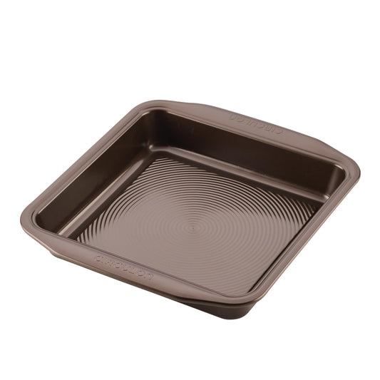 Circulon Symmetry Cake Pan - 23cm Square - Chocolate