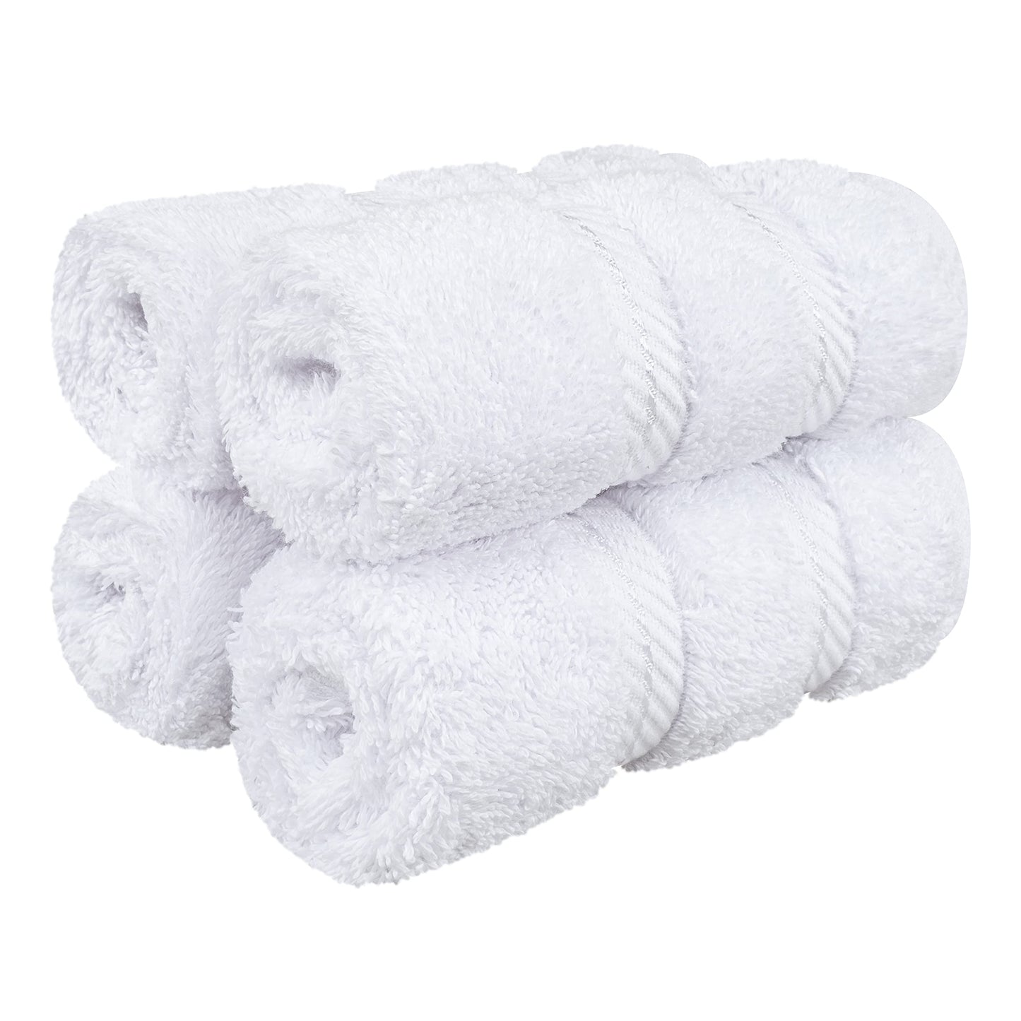 American Soft Linen Luxury Washcloths - 33cm - 4 Piece