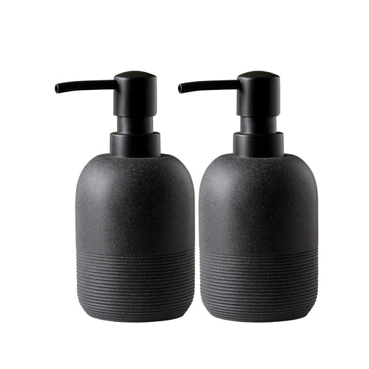 GalDal 2-Piece Soap Dispenser Set with Pump — Bathroom & Kitchen Countertop, 315ml