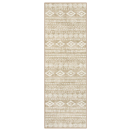 Lahome Boho Moroccan Washable Runner Rug - 61cm × 183cm
