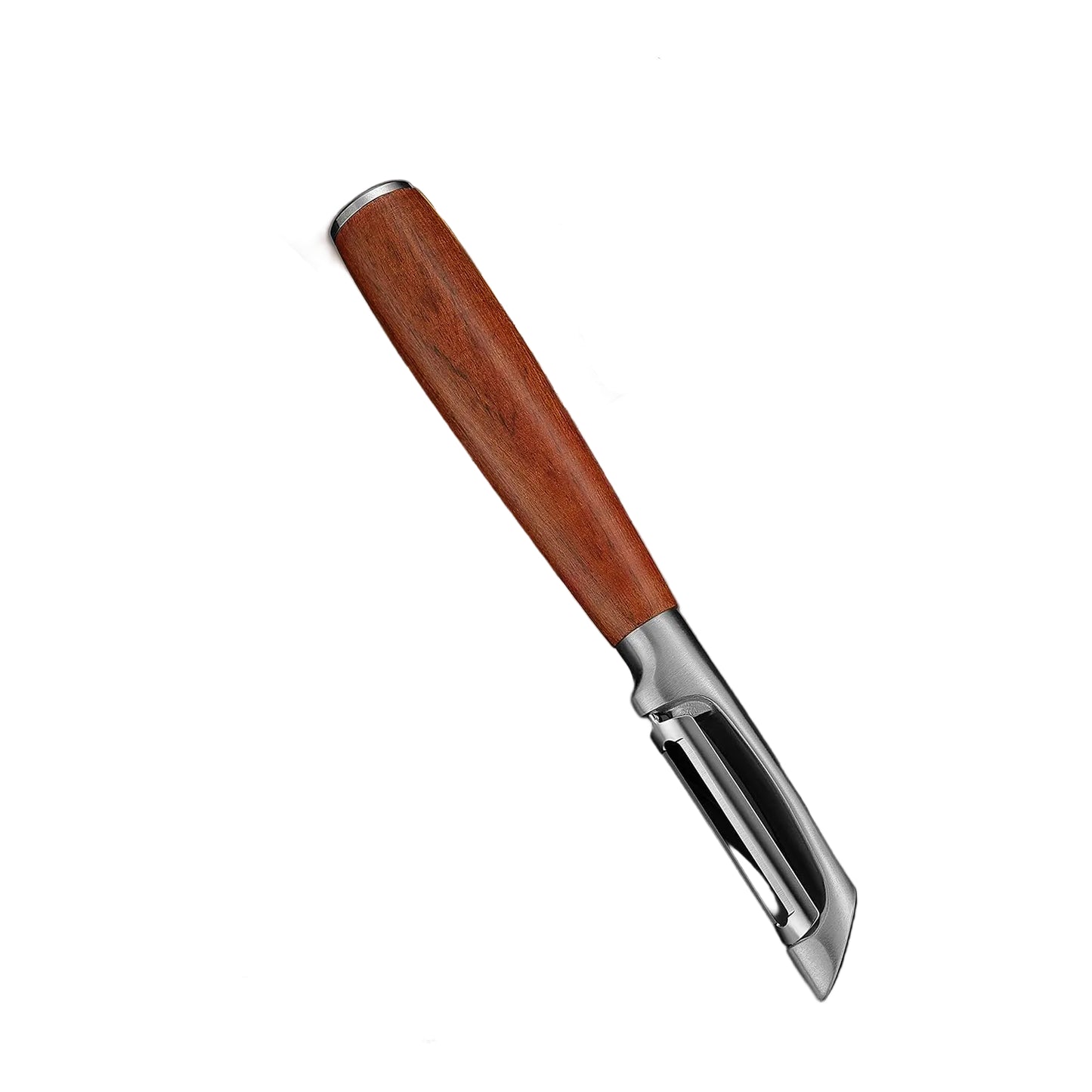 KULUNER 304 Stainless Steel Multi-Function Kitchen Peeler - With Solid Wood Handle - Sharp & Durable Blade