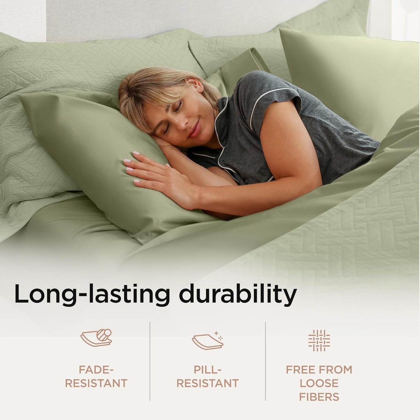 Threadmill 100% Cotton Sheets for Queen Size Bed - 600 Thread Count Queen Bed Sheets Set with 16” Deep Pocket - Sateen Weave 4-Piece Bedding Set with Cooling Effect, White