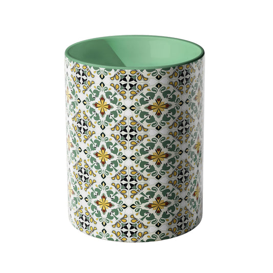 Taxenxar Ceramic Kitchen Utensil Holder - Green