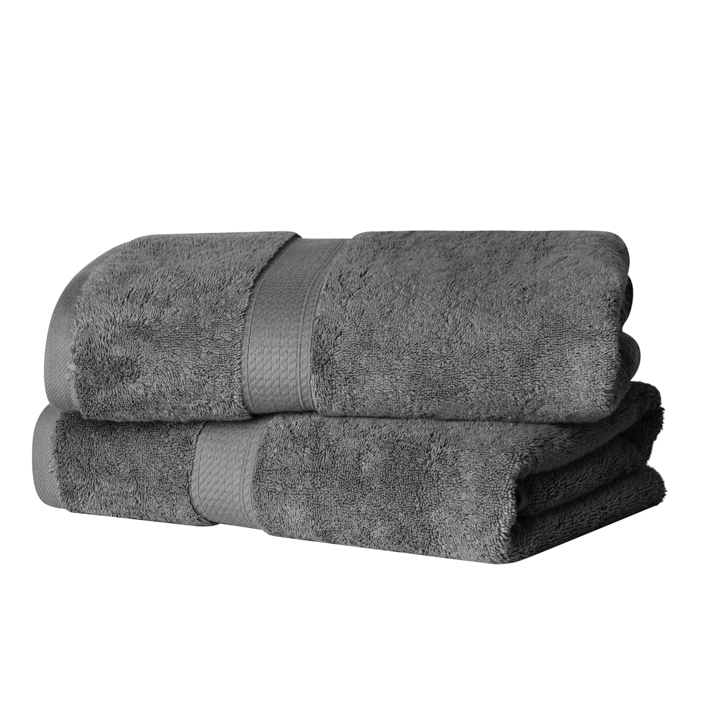 Superior Egyptian Cotton Pile Bath Towel Set of 2