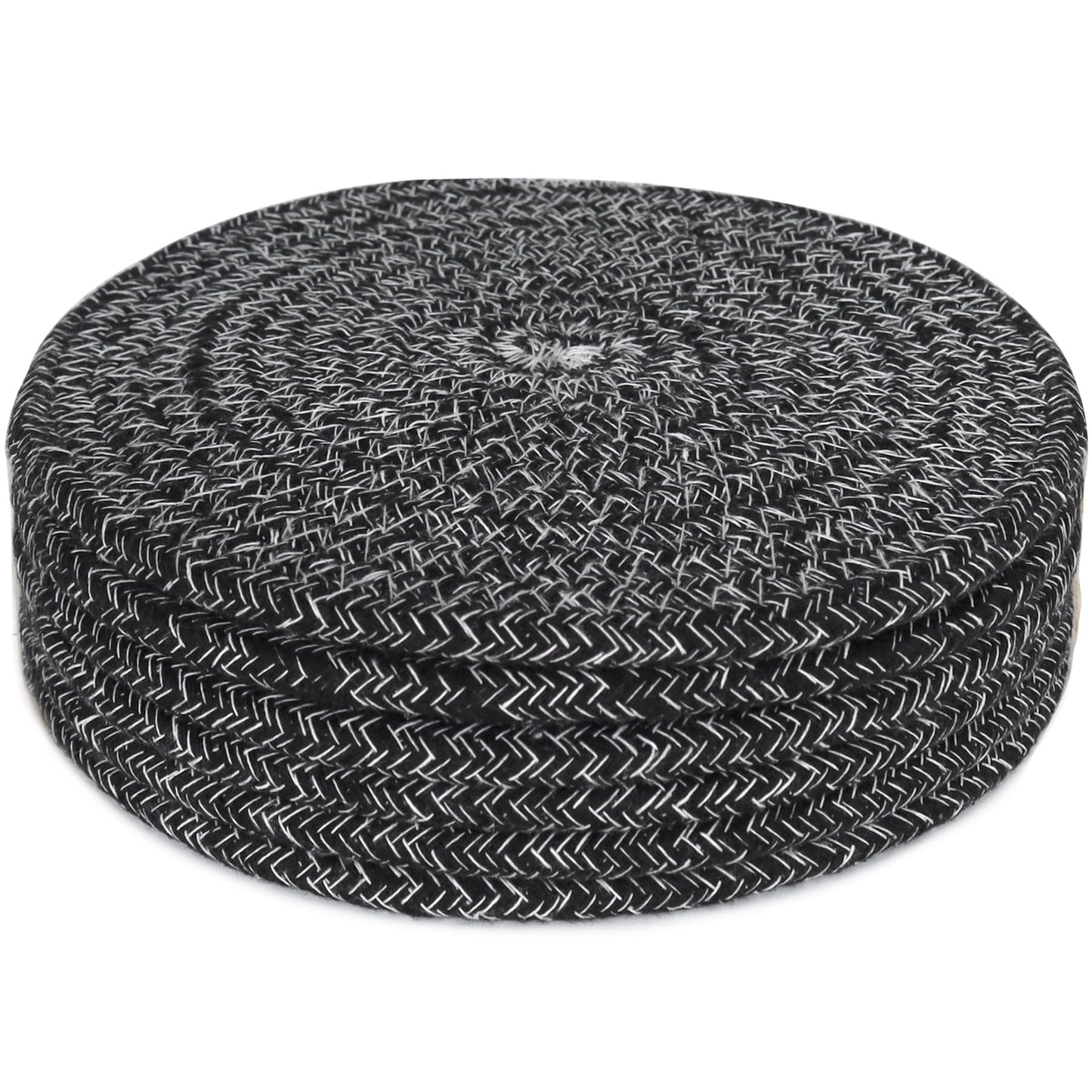 KITLAB 20cm Trivets for Hot Dishes - 6 Pack - Thick Heat Resistant Cotton
