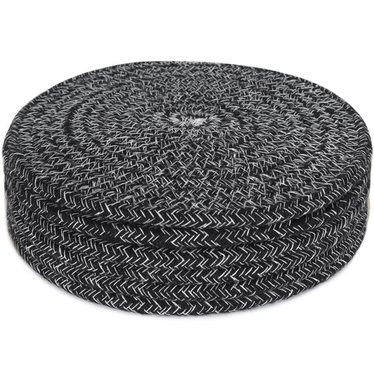 KITLAB 20cm Trivets for Hot Dishes - 6 Pack - Thick Heat Resistant Cotton