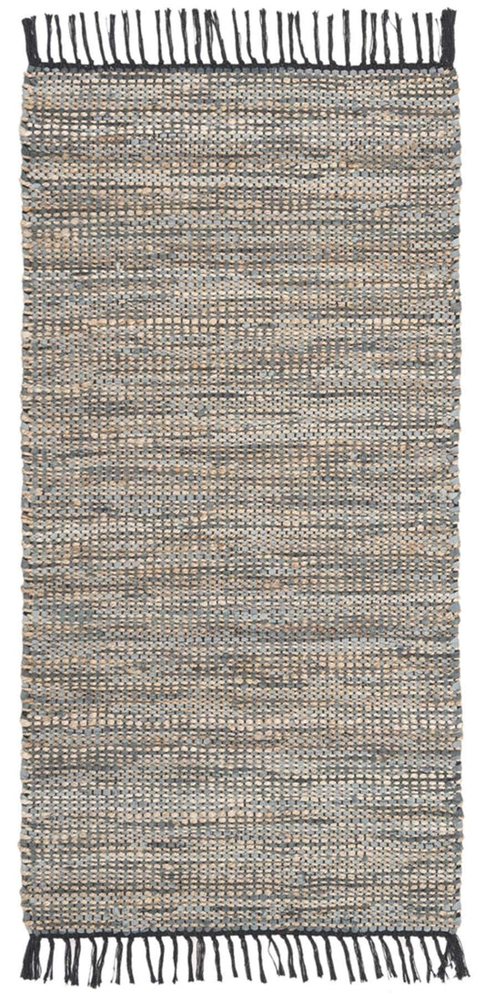 SAFAVIEH Vintage Leather Collection Runner Rug - 69cm × 183cm - Grey