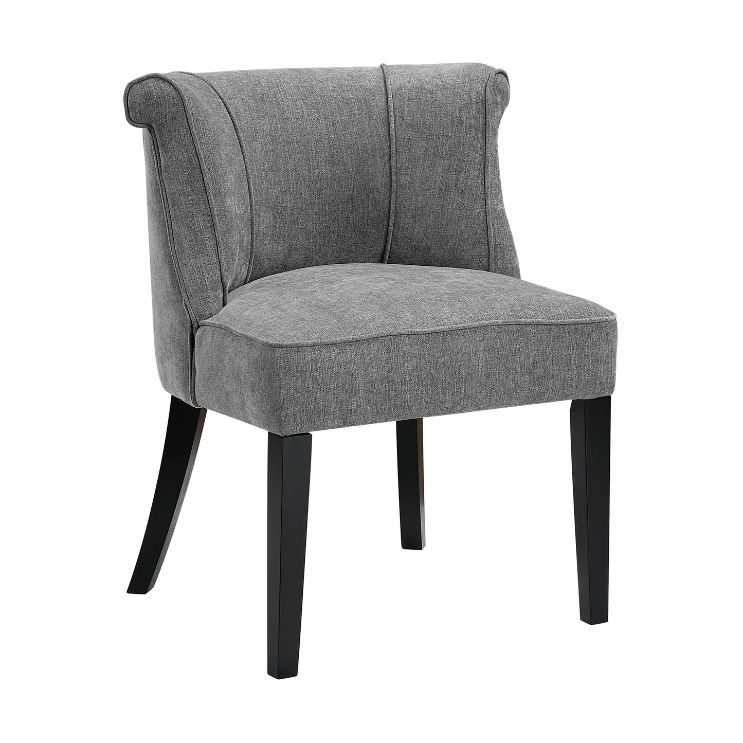 Lexicon Upholstered Accent Chair - Charcoal