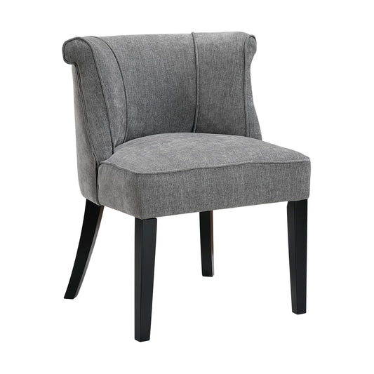 Lexicon Upholstered Accent Chair - Charcoal