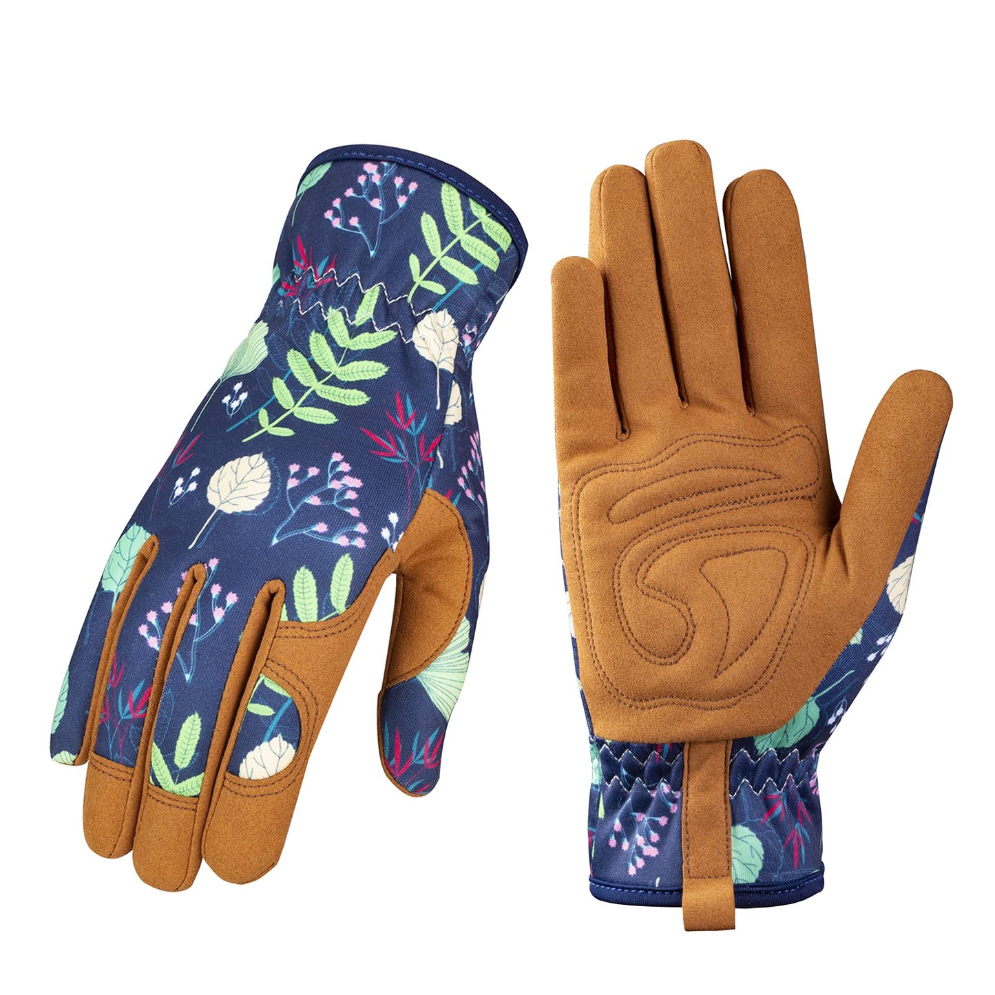 Bamllum Leather Gardening Gloves for Women - Working Gloves