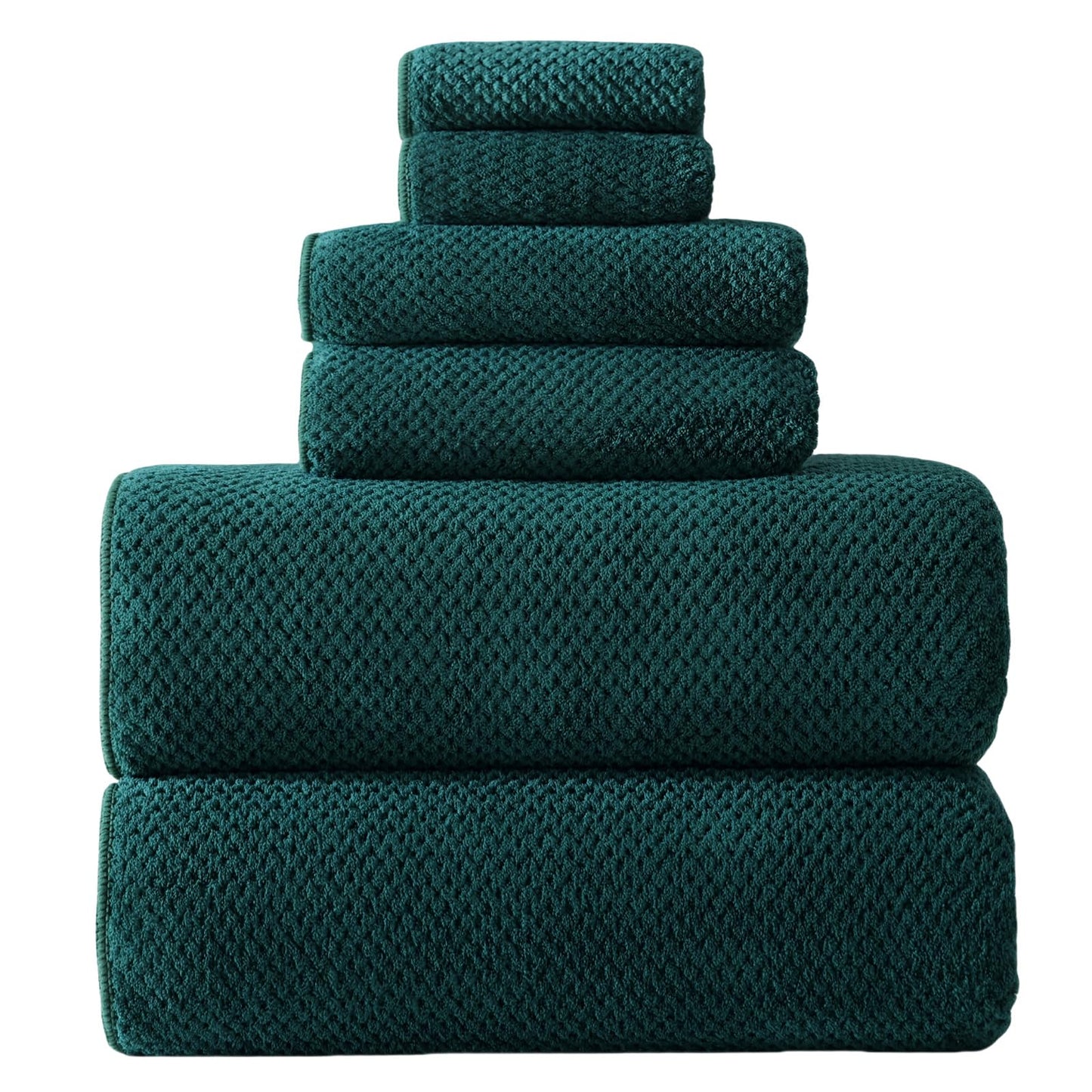 Akzpe Bath Sheets Towels - 102cm × 203cm - Oversized Extra Large Luxury - 6-Piece Set