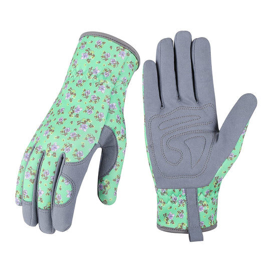 Bamllum Leather Gardening Gloves for Women - Working Gloves